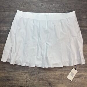 Random Golf Club x‎ Abercrombie & Fitch Skirt Skort White Sportscore Women's XL